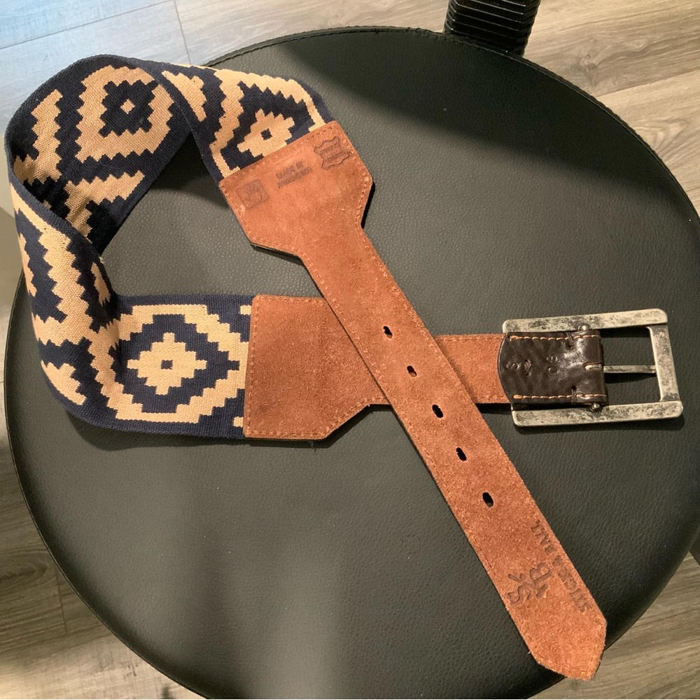 STICK & BALL WOVEN PAMPA BELT - Picture 2 of 9